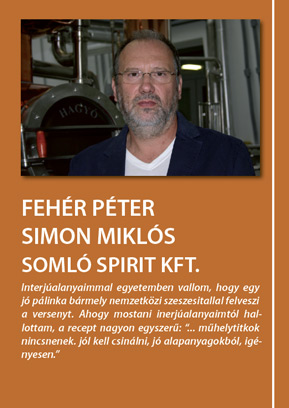 Fehér Péter, Simon Miklós, Somló Spirit Kft.